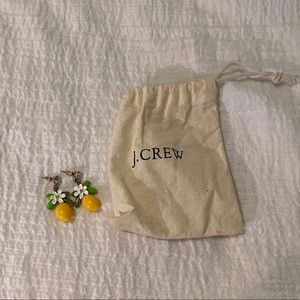 J. Crew lemon earrings